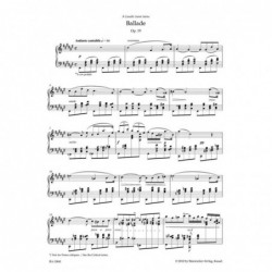 Ballade Op.19