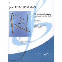 50 Etudes Mélodiques Op. 4...