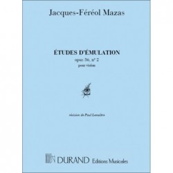 Etudes d'émultion op 36 n°2