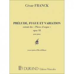 Prélude, Fugue et Variation...