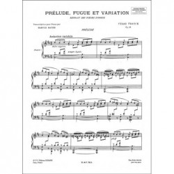 Prélude, Fugue et Variation...