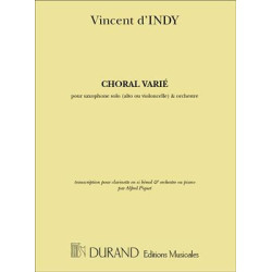 Choral varié Op. 55