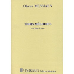 Trois mélodies