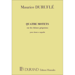 Quatre motets sur des...