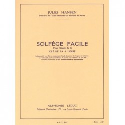 Solfège facile - Clé de fa 4