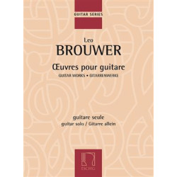 Oeuvres pour guitare