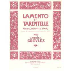 Lamento et Tarentelle