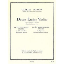 12 Etudes variées