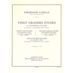 20 grandes études volume 1